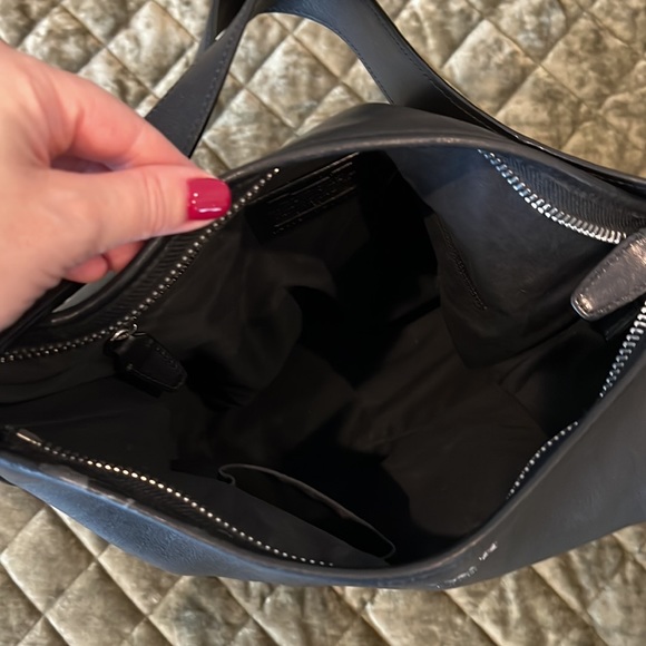 COACH Black Leather Bag - Picture 7 of 9